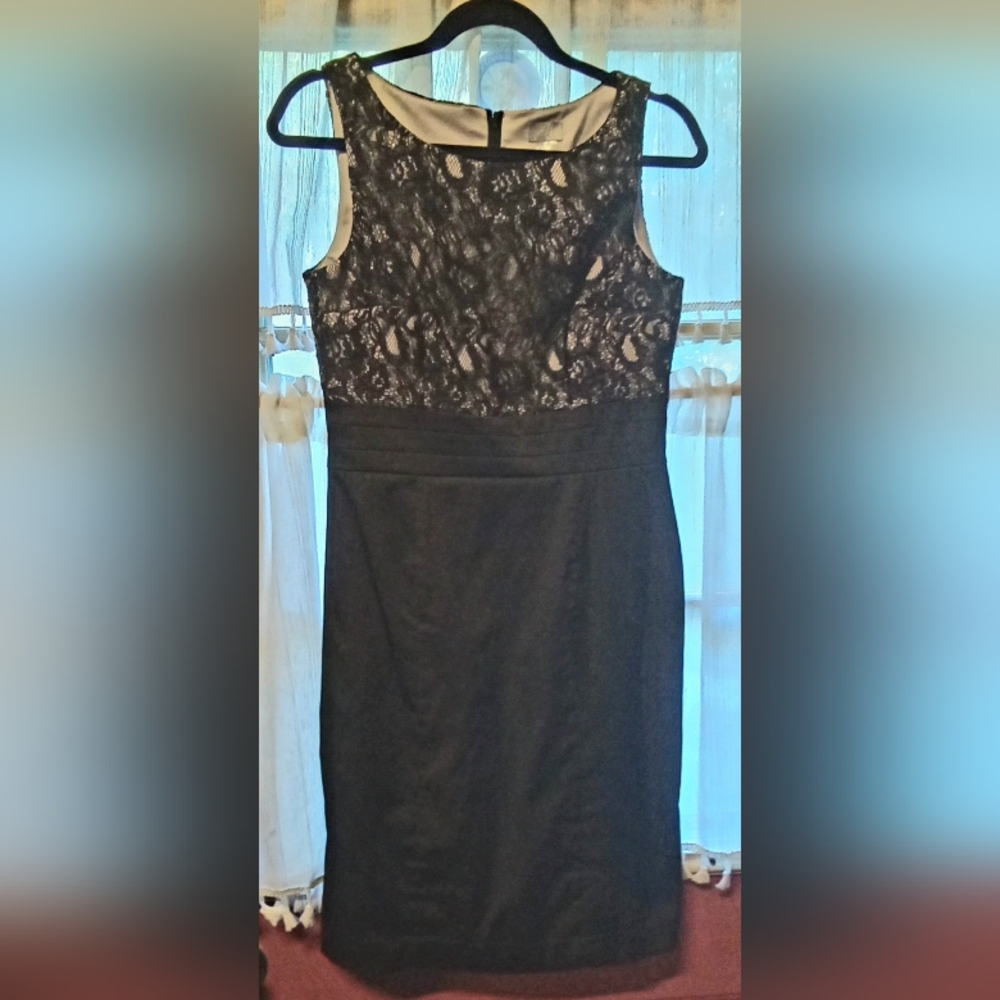 H & M Elegant Black Lace Dress
